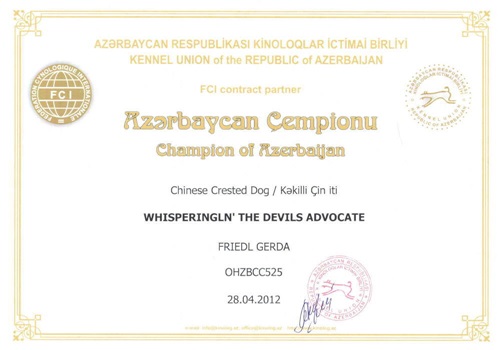 30. Apr. 2012 Champion Aserbaidschan